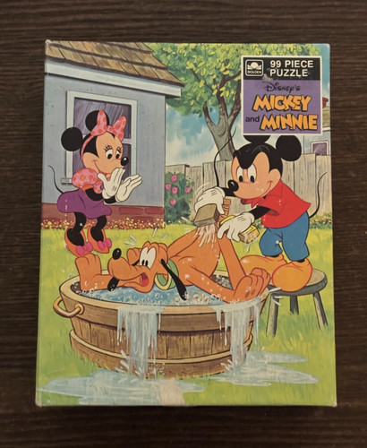 Vintage 1983 golden mickey - vintage,
